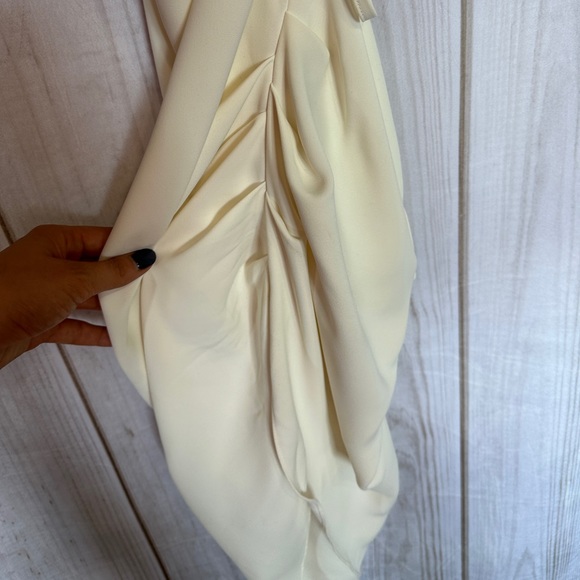 Amanda Uprichard Janet Dress Ivory Size Large Sexy Cocktail - Picture 6 of 14
